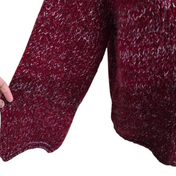 Urban Outfitters Women's‎ Red Turtleneck Cropped Sweater Size Medium - Picture 2 of 6